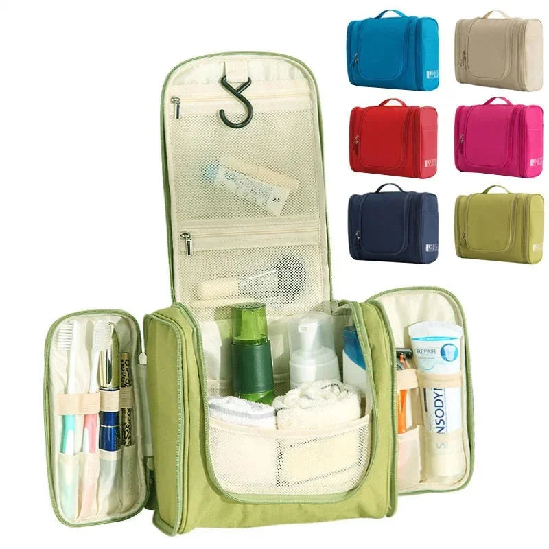 Grande Trousse de Toilette Voyage Femme à Suspendre