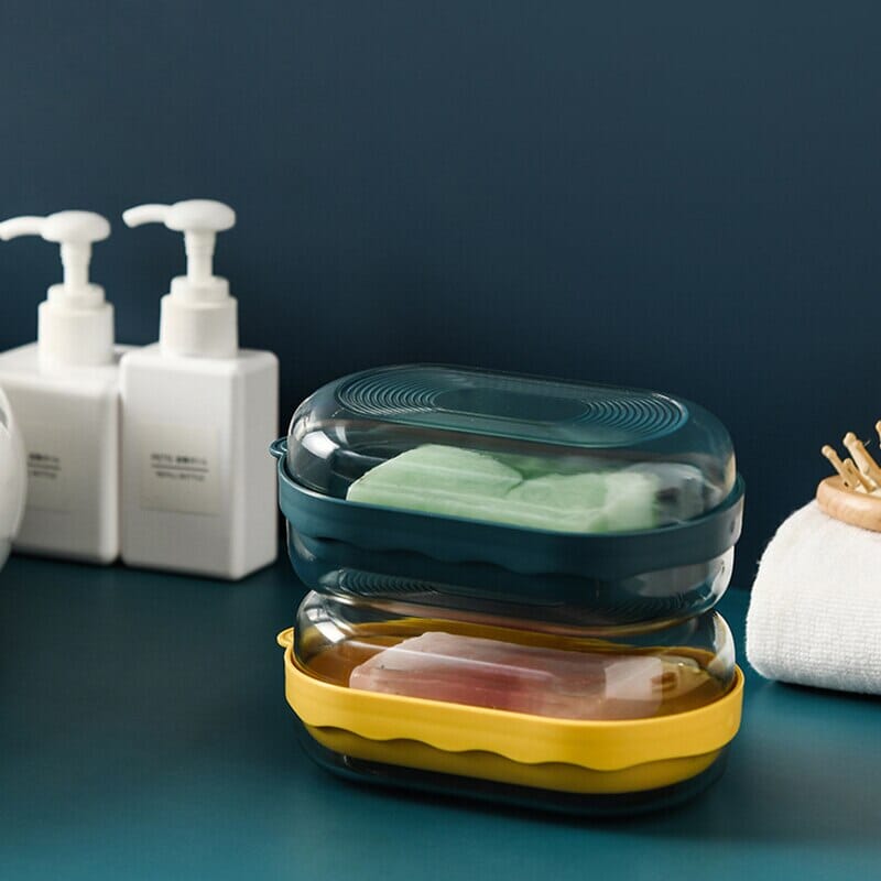 Valise à Savon Compacte - avec Drainage