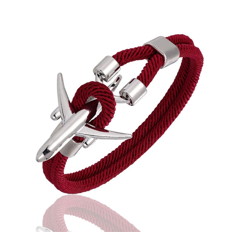 Bracelet Vol \nCorde Bordeaux