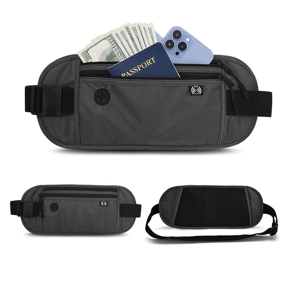 Ceinture Portefeuille de Voyage- Safe Travels (Antivol RFID)