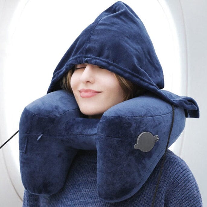 Coussin de Voyage en Forme de H Gonflable