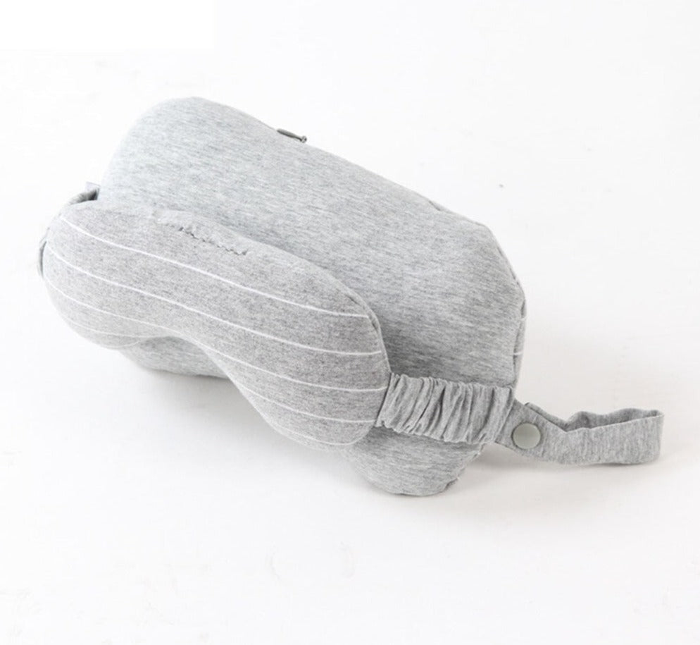 Coussin de Voyage & Masque de Nuit (2-en-1)