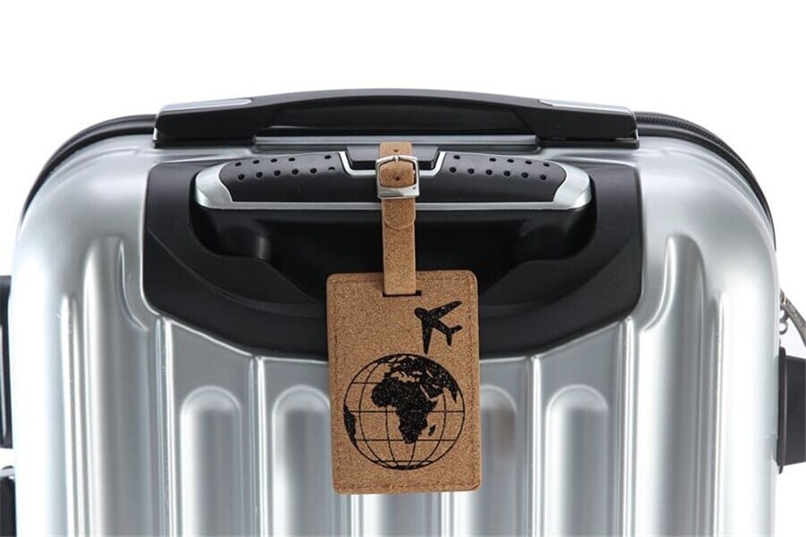 Étiquette Bagage Avion - Tour du Monde