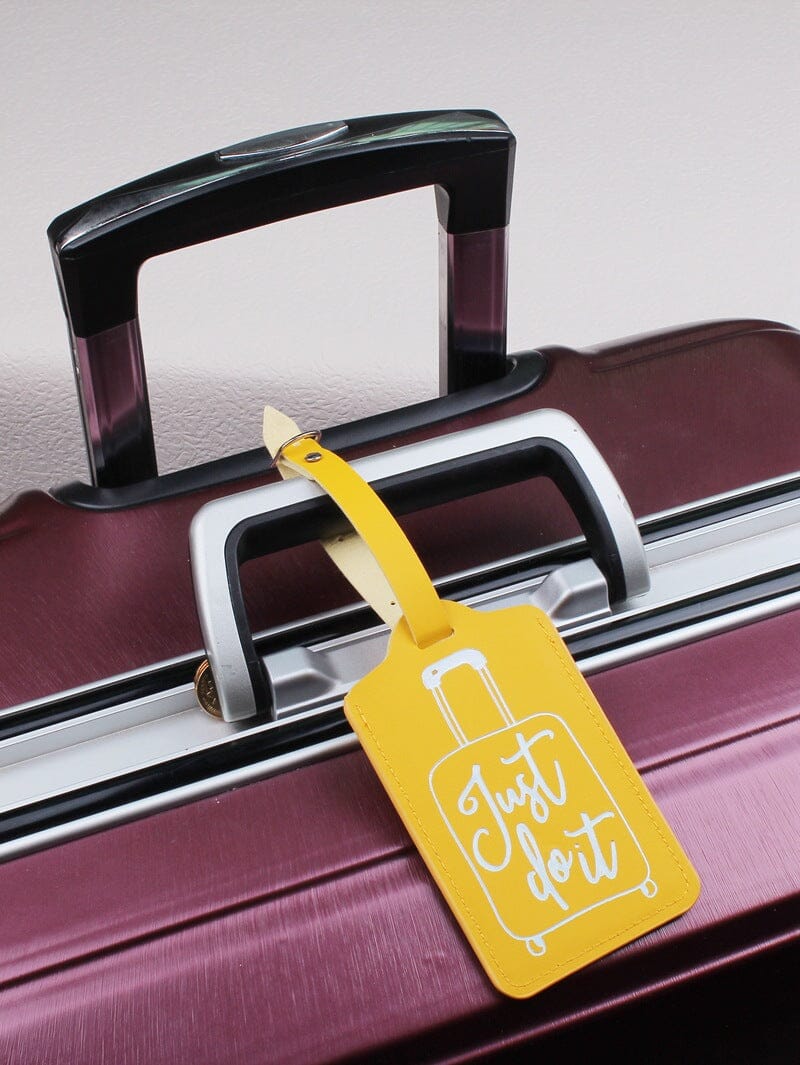 Étiquette Bagage Avion - Valise Explorez le Monde