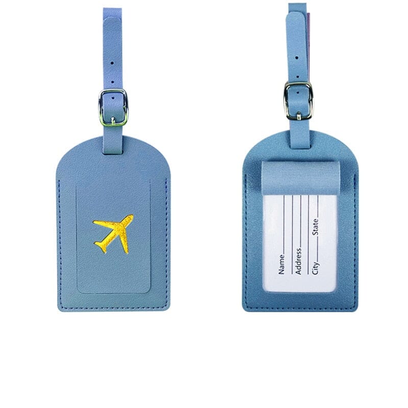 Étiquette Bagage - Avion Gold