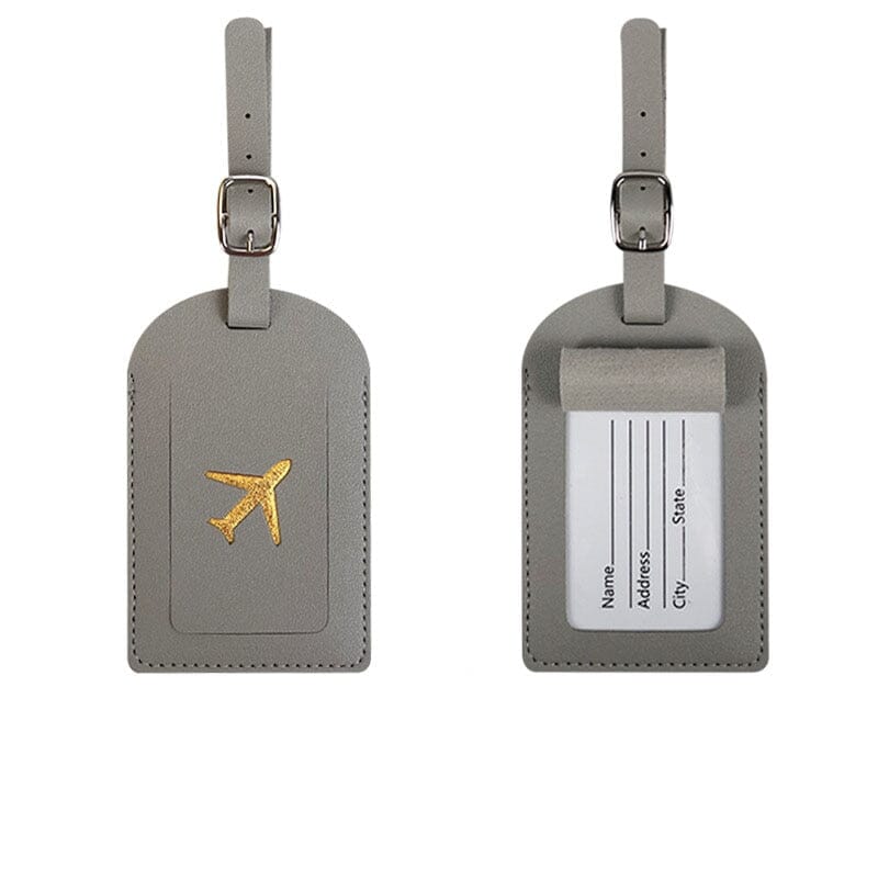 Étiquette Bagage - Avion Gold
