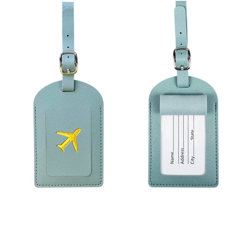 Étiquette Bagage - Avion Gold