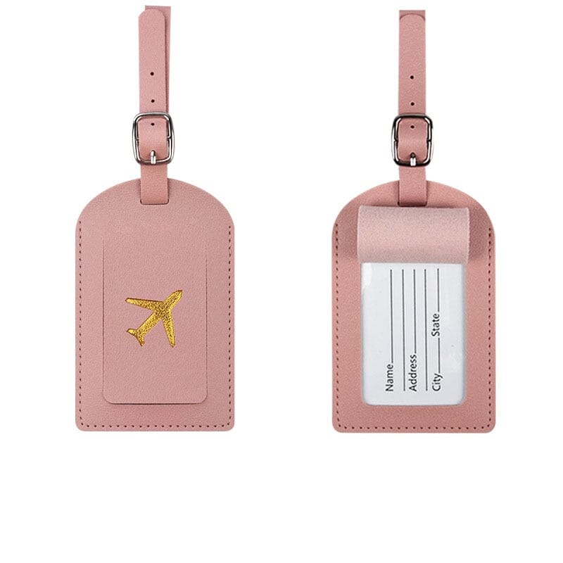 Étiquette Bagage - Avion Gold