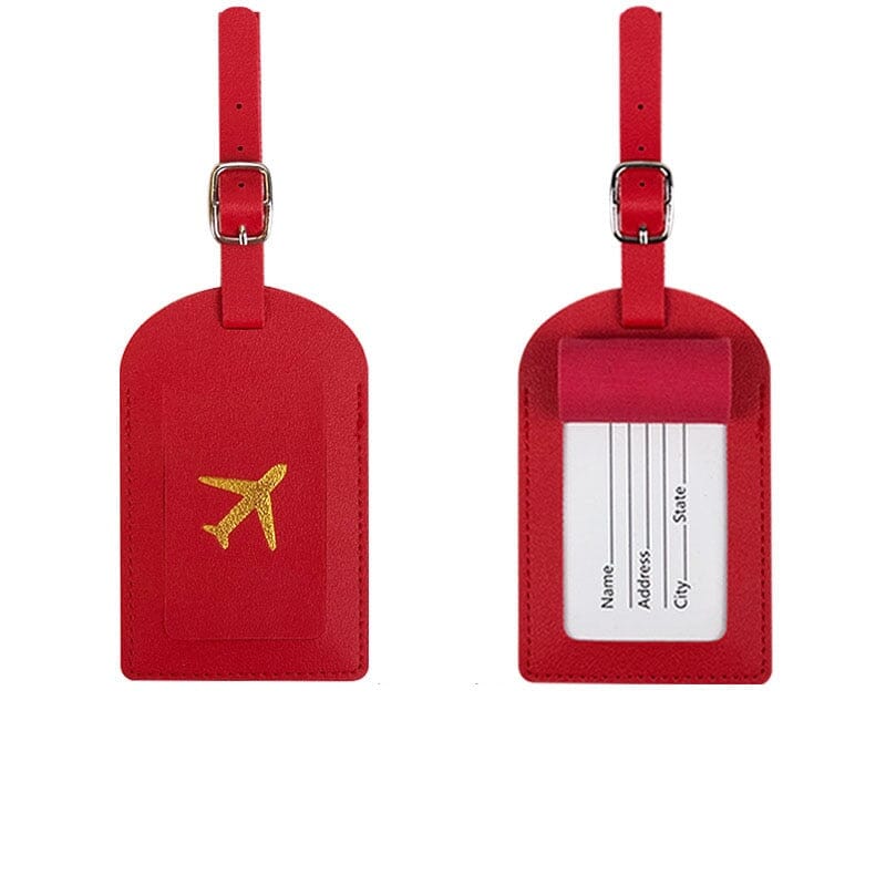 Étiquette Bagage - Avion Gold