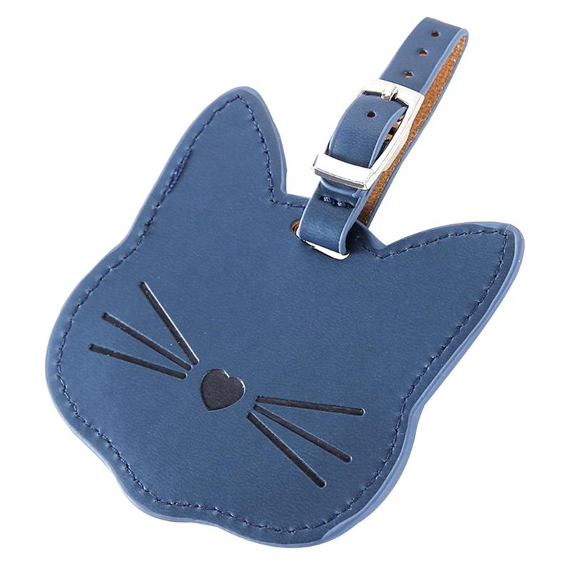 Étiquette Bagage - Chat Mignon - Votre Compagnon de Voyage