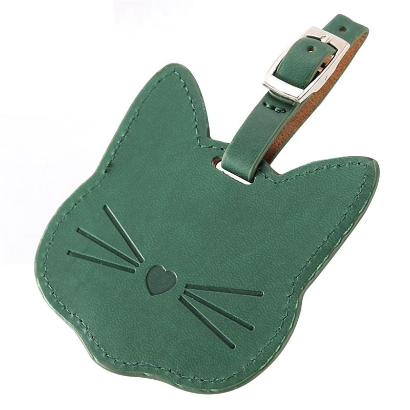 Étiquette Bagage - Chat Mignon - Votre Compagnon de Voyage