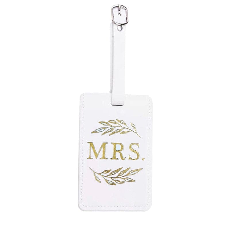 Étiquette Bagage M. Mme.