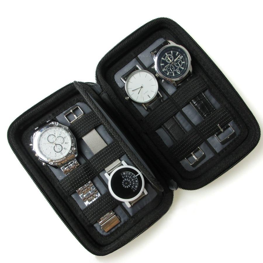 Étui à Montres de Voyage - Travel Case for Watches (4 Montres)