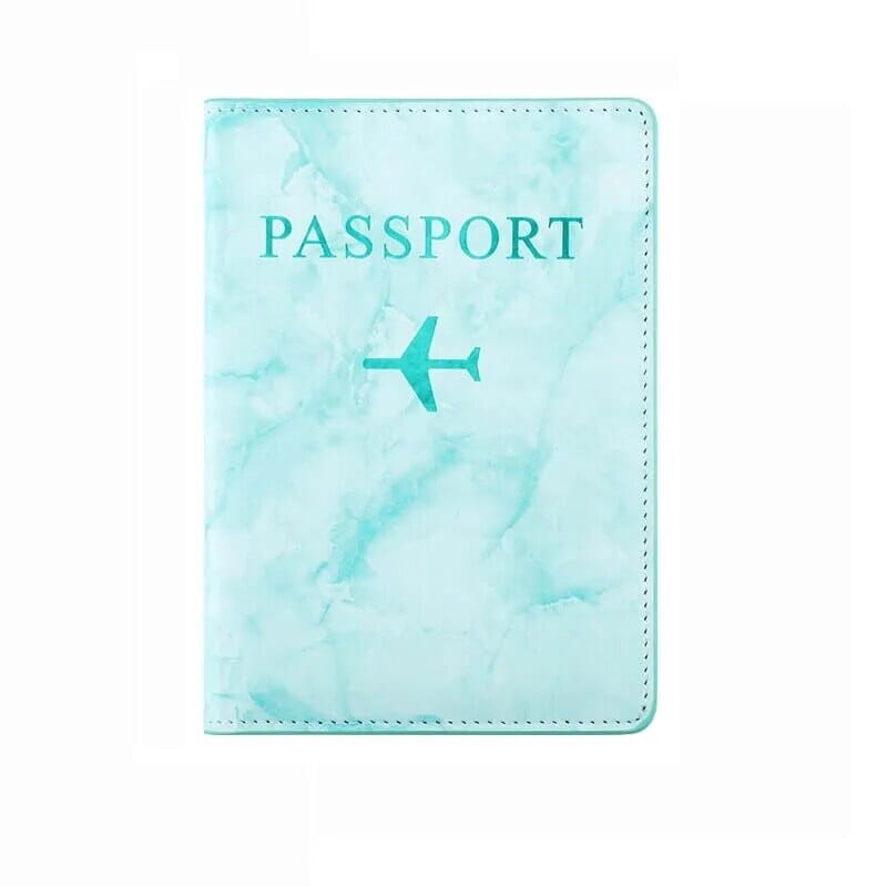 Étui Passeport Marbre - Voyage en Avion