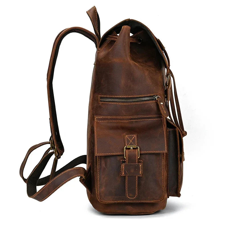 Grand Sac à Dos en Cuir pour Homme