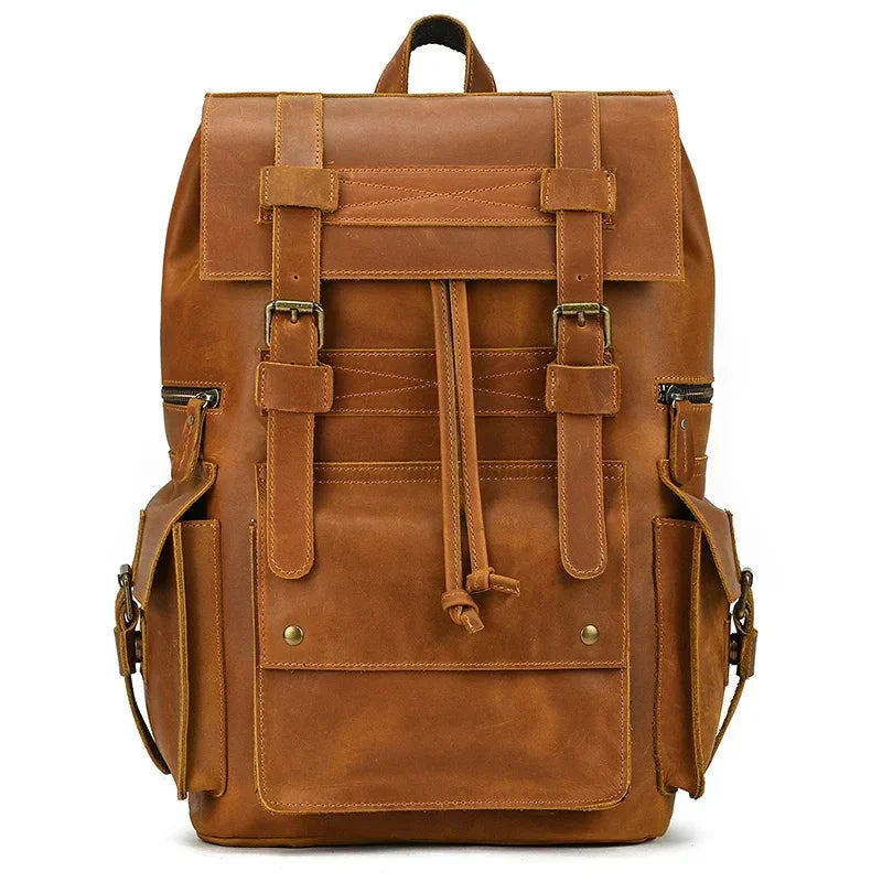 Grand Sac à Dos en Cuir pour Homme