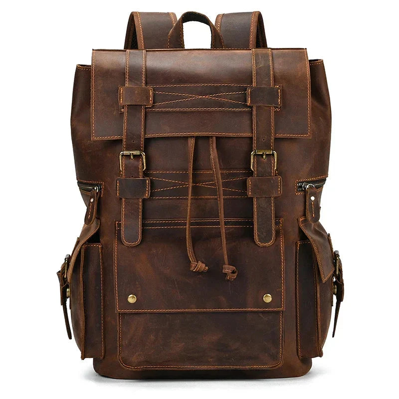 Grand Sac à Dos en Cuir pour Homme