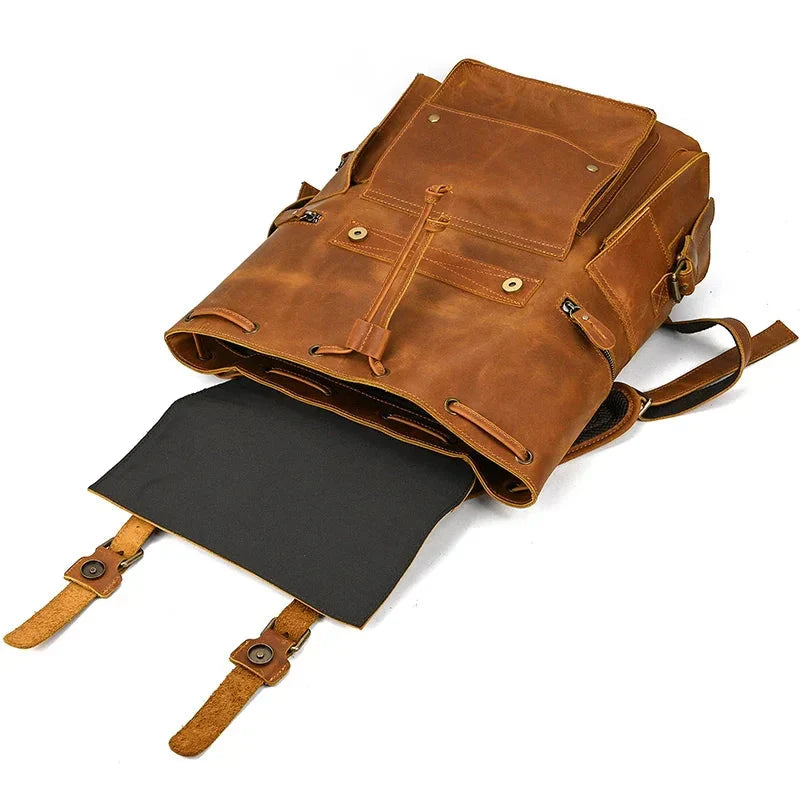 Grand Sac à Dos en Cuir pour Homme