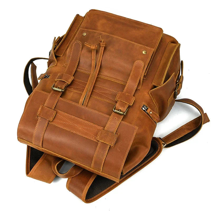 Grand Sac à Dos en Cuir pour Homme
