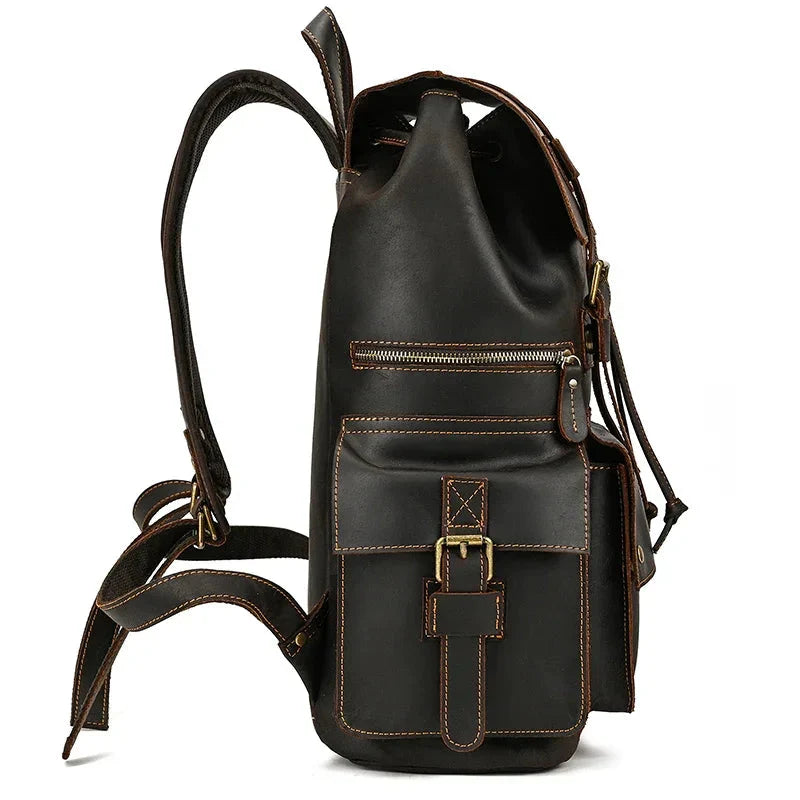 Grand Sac à Dos en Cuir pour Homme