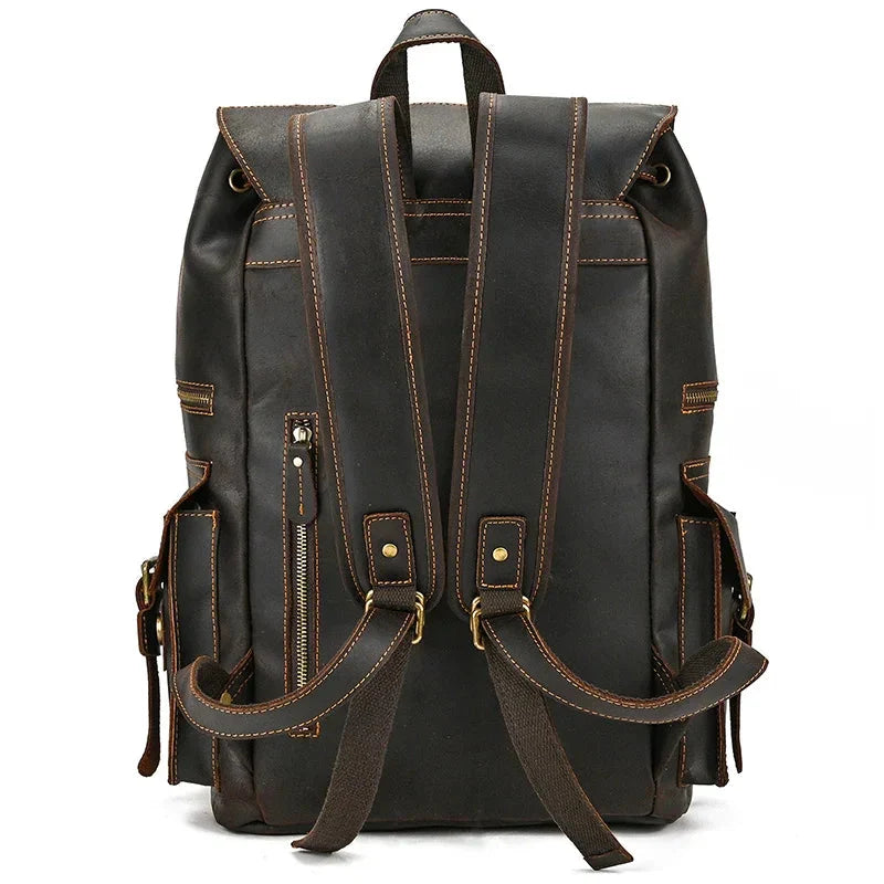 Grand Sac à Dos en Cuir pour Homme