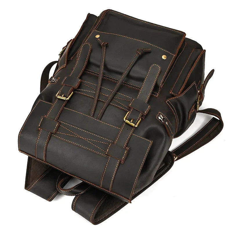 Grand Sac à Dos en Cuir pour Homme