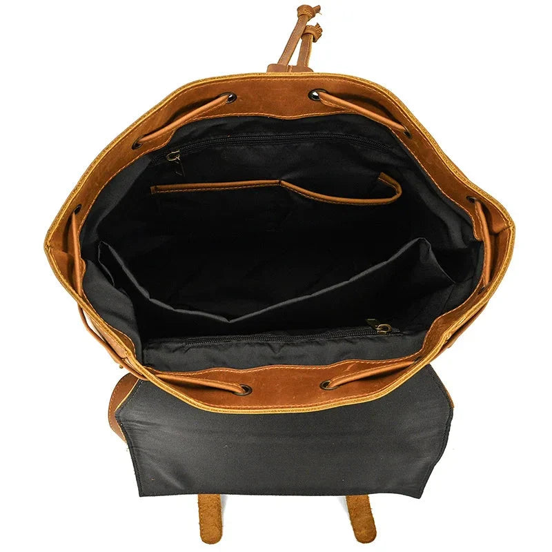 Grand Sac à Dos en Cuir pour Homme