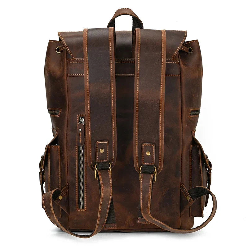 Grand Sac à Dos en Cuir pour Homme