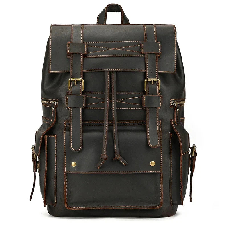 Grand Sac à Dos en Cuir pour Homme