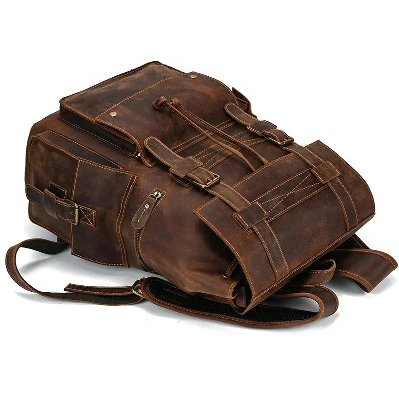 Grand Sac à Dos en Cuir pour Homme
