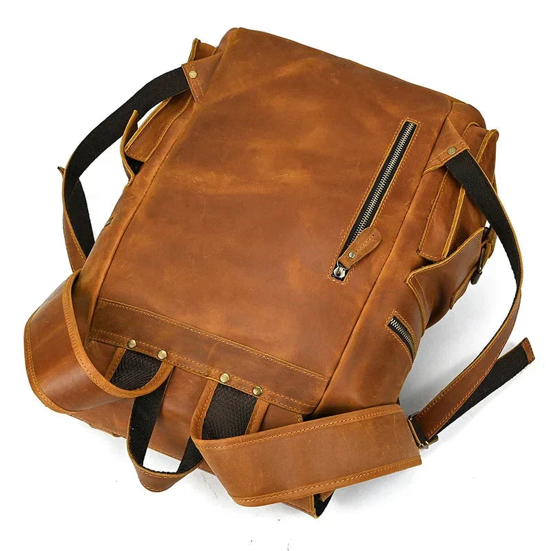 Grand Sac à Dos en Cuir pour Homme