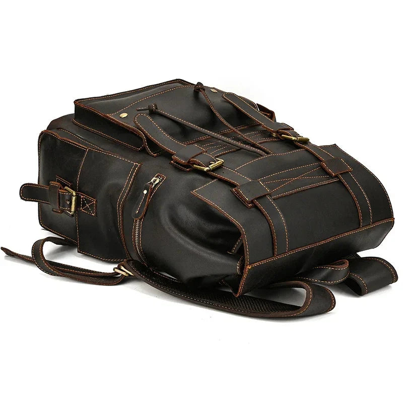 Grand Sac à Dos en Cuir pour Homme