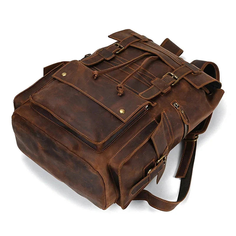 Grand Sac à Dos en Cuir pour Homme