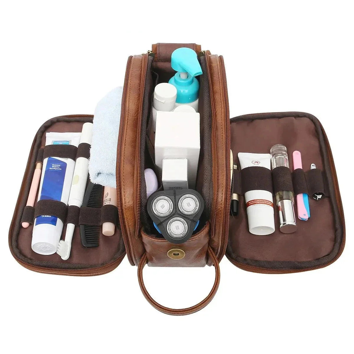 Grande Trousse de Toilette Homme Barbe & Rasage - Voyage Edition