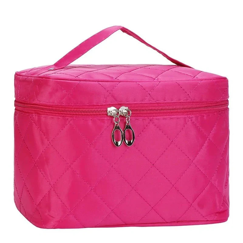 Trousse de Toilette Matelassée Grande Voyage Femme