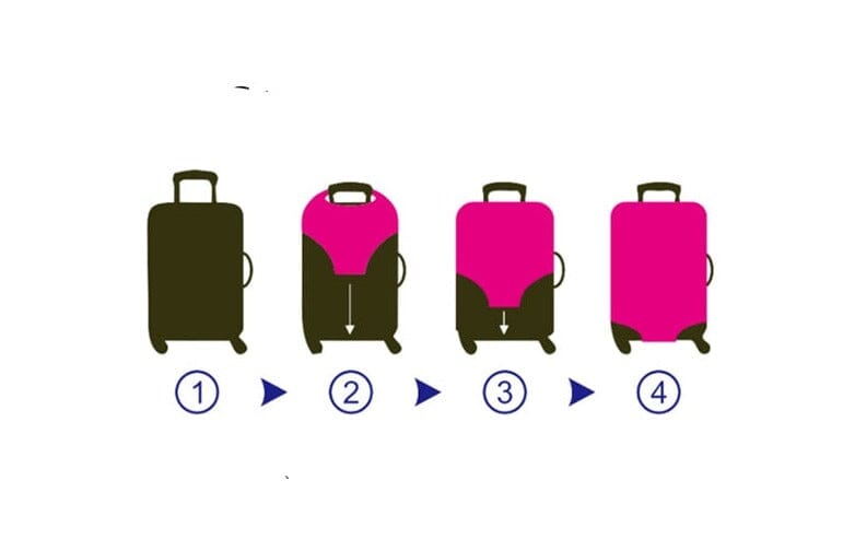 Housse de Protection pour Valise Be Happy Travel