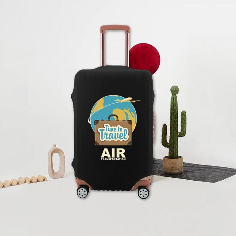 Housse de Protection pour Valise- Explorez le Monde