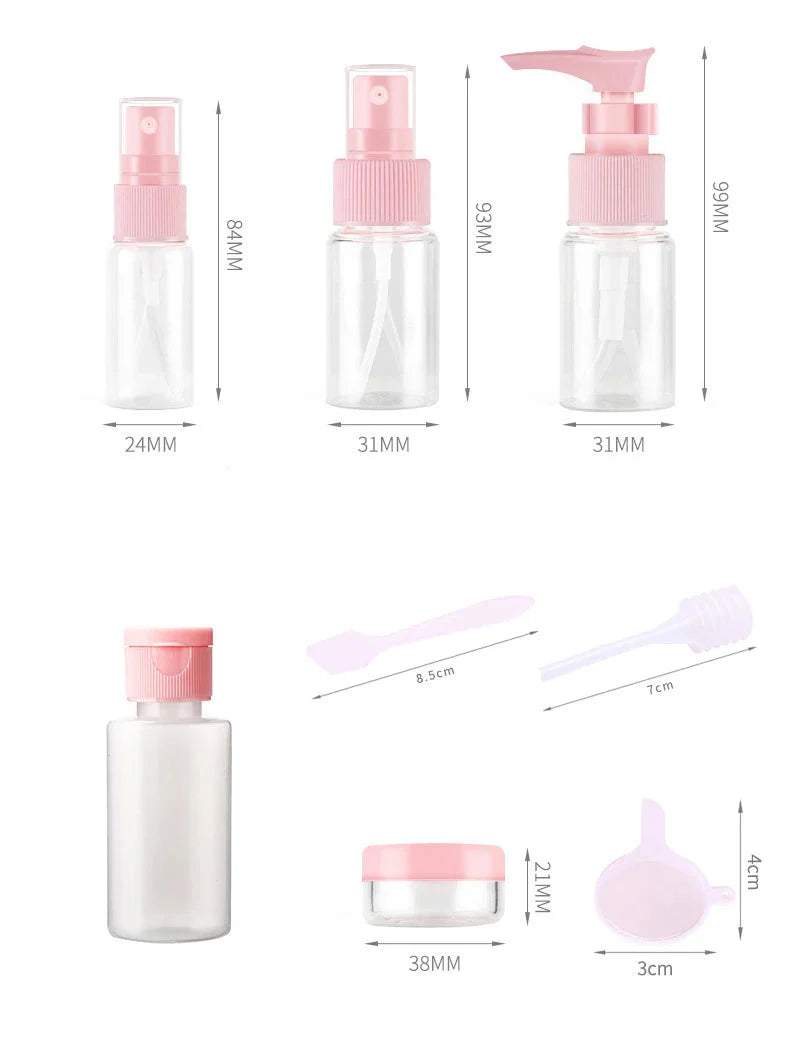 Kit Voyager Trousse de Toilette Avion Liquides