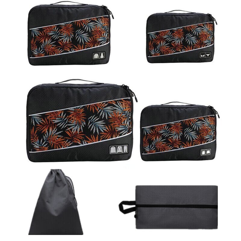 Experte en Organisation de Bagage - Ensemble de 6 Pochettes