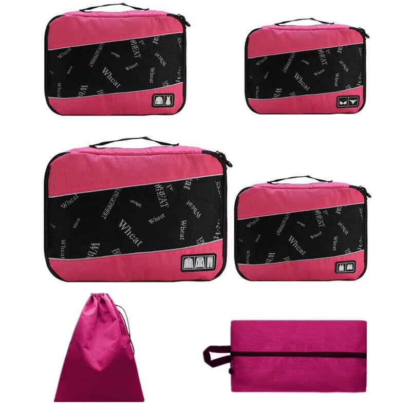 Experte en Organisation de Bagage - Ensemble de 6 Pochettes