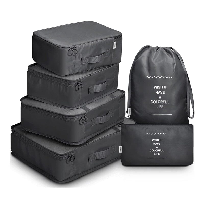 Explorez notre gamme de produits : Organiseurs de Valise - Set de 6 Pochettes voyages