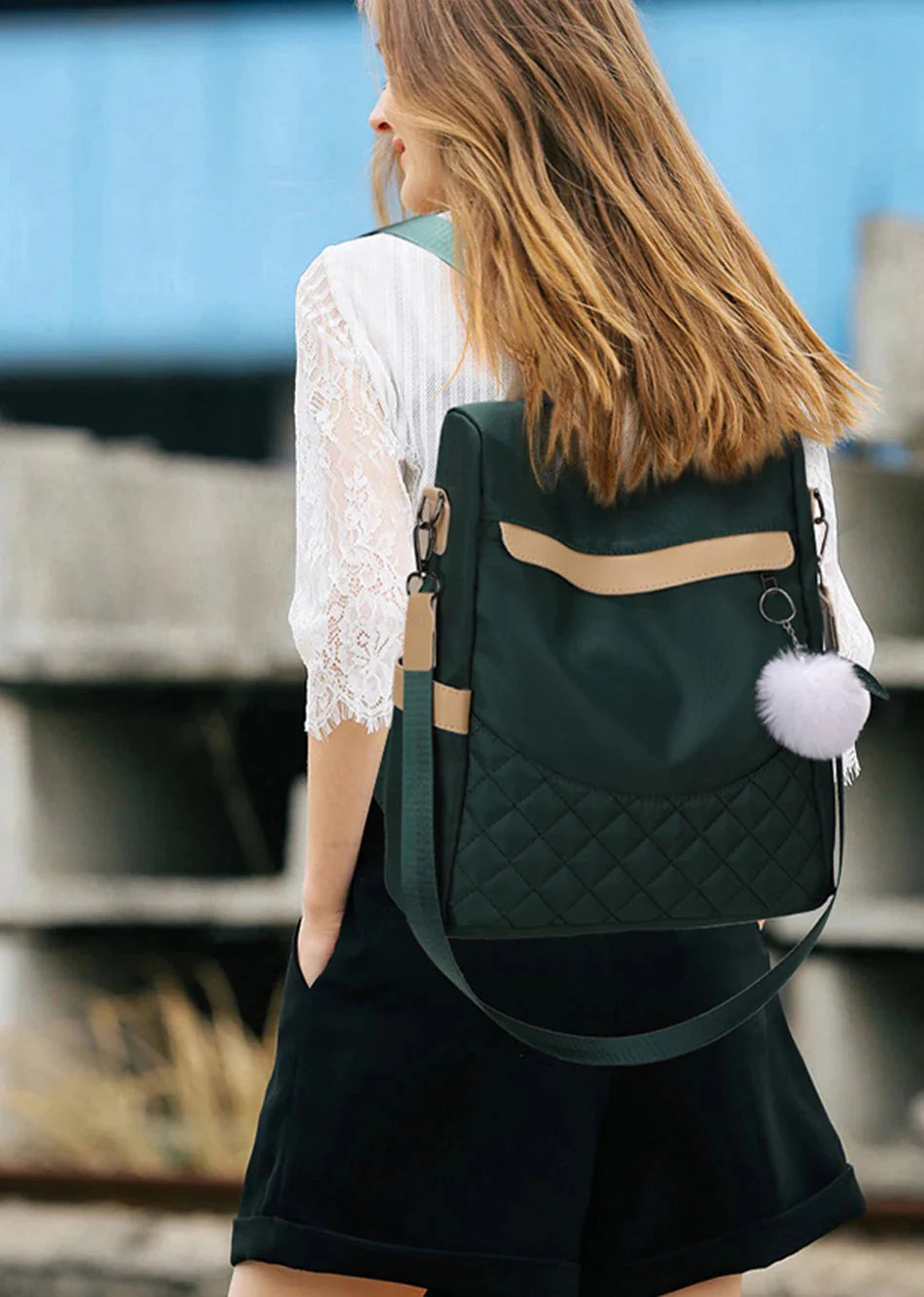 Petit Sac à Dos Antivol Femme - Tendance Explorer
