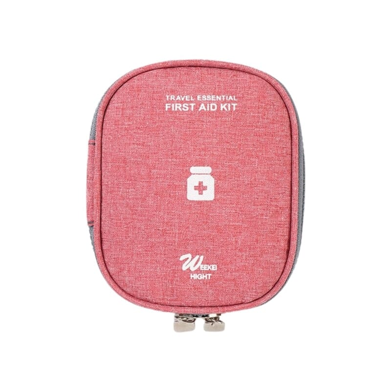 Trousse à Pharmacie de Voyage Vide - Essentiel Voyage (Rouge)