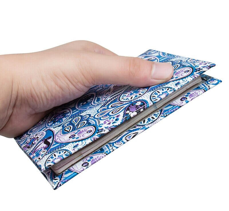 Pochette Passeport Vintage - Motif Paisley
