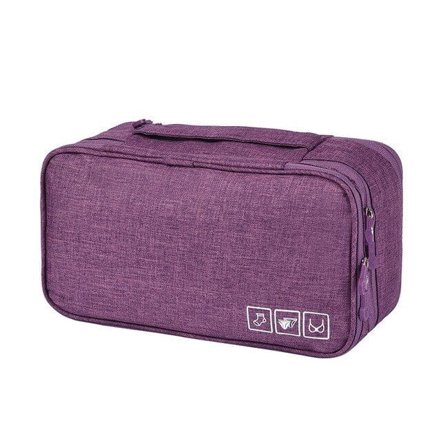 Pochette Voyage pour Sous-Vêtements- TravelBasics (Violet)
