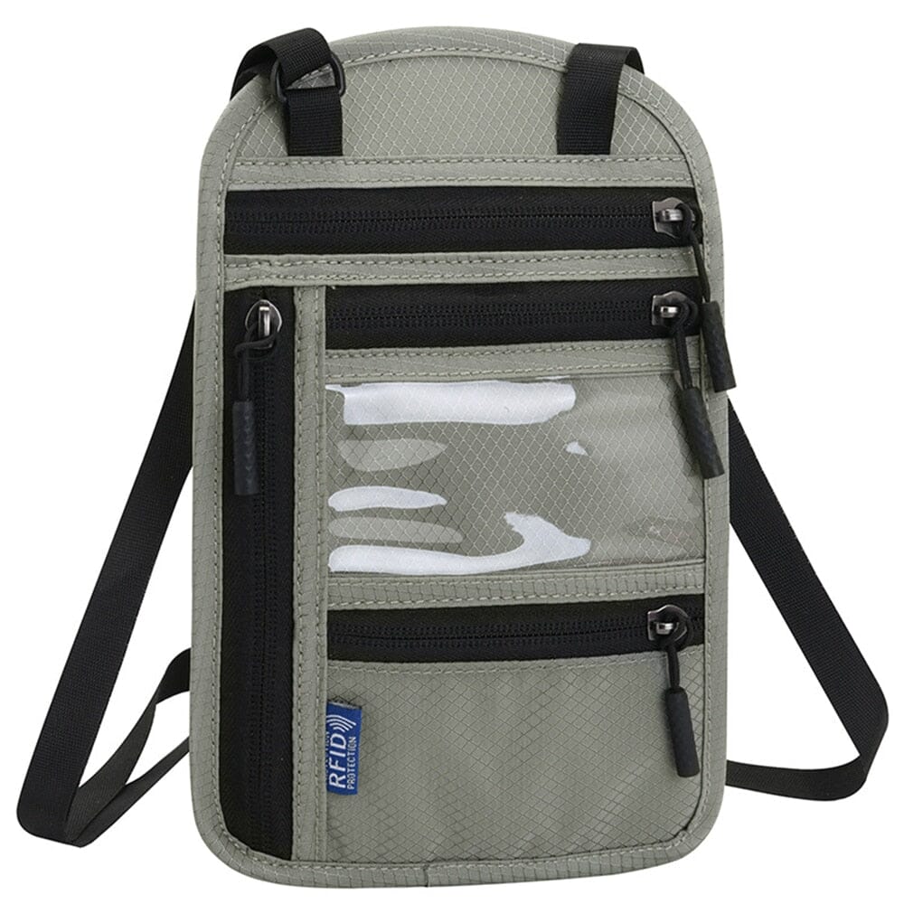Pochette Tour de Cou Voyage pour Billets et Documents (RFID)