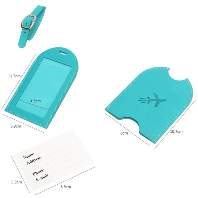 Porte-étiquette de bagage personnalisé Avion