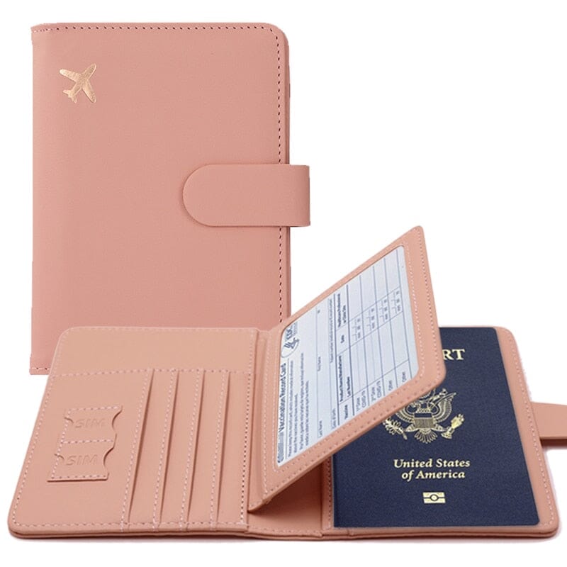 Portefeuille de Voyage Petit Avion (Anti-RFID)