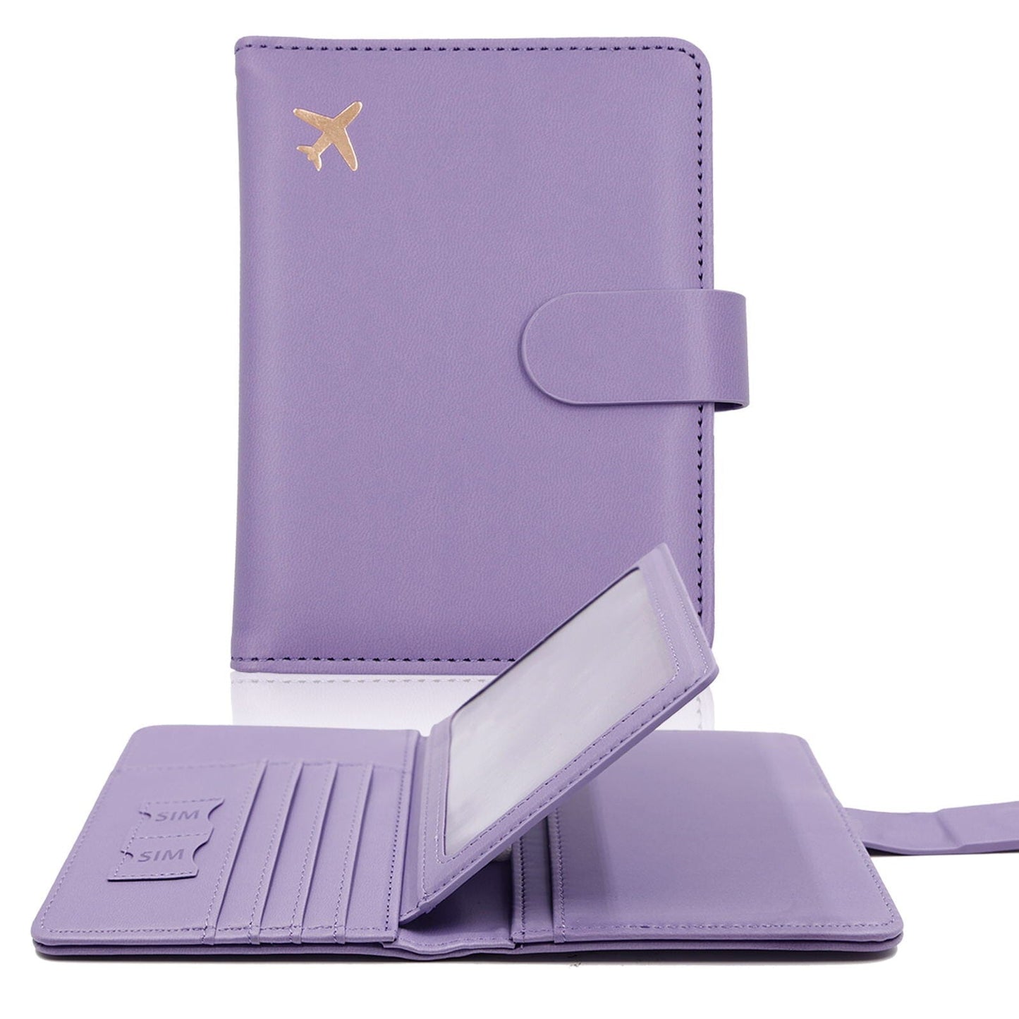 Portefeuille de Voyage Petit Avion (Anti-RFID)