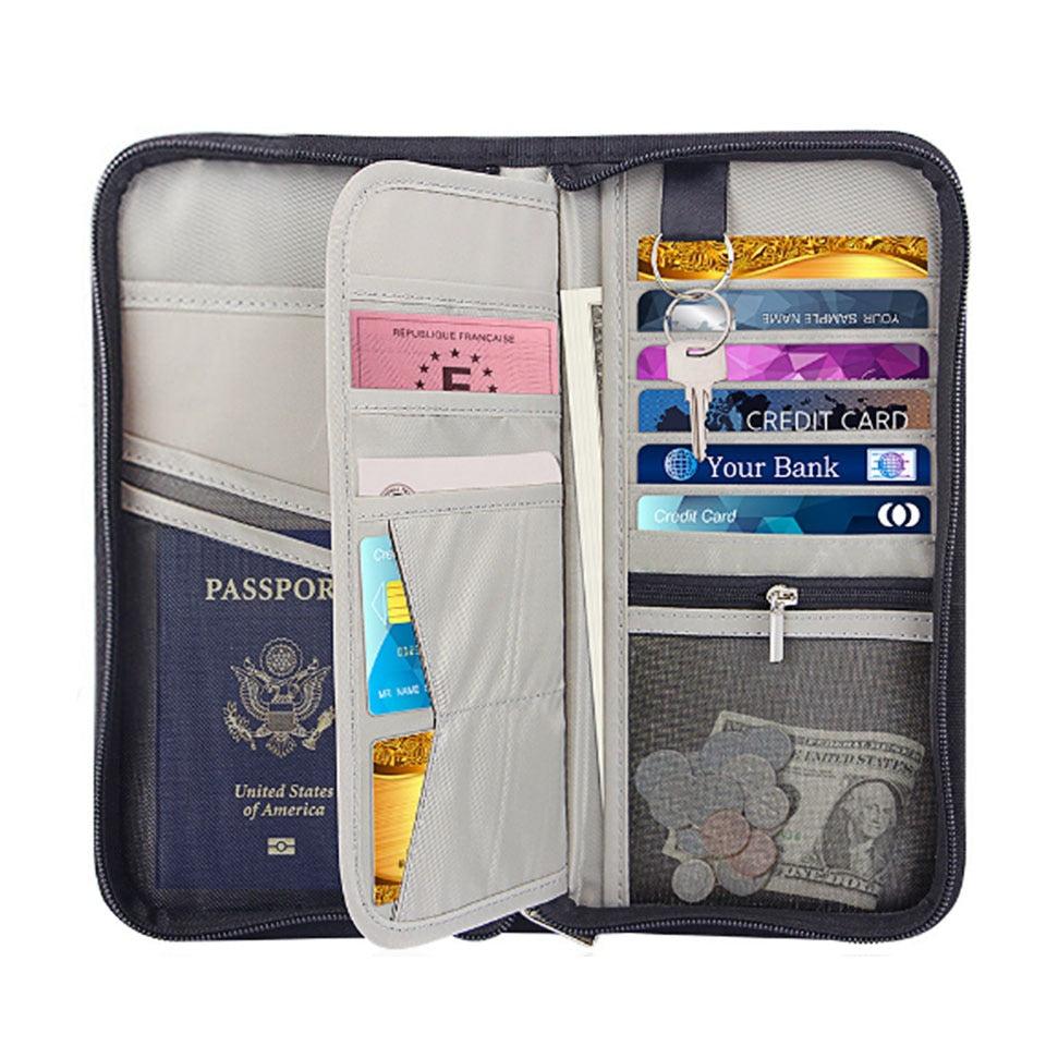 Portefeuille de Voyage - Sécurité RFID intégrée.